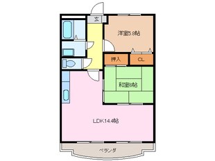 ＮＯＲＴＨフェザントの物件間取画像